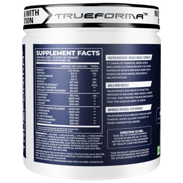 Trueforma EAA Essential Amino Acids (30 servings) - Image 3