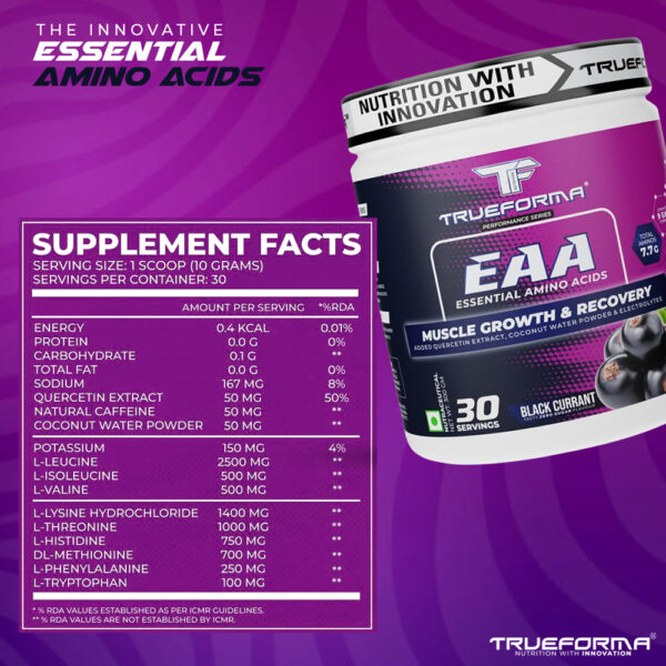 Trueforma EAA Essential Amino Acids (30 servings) - Image 6