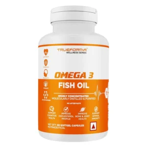 Trueforma Omega 3 Fish Oil with Vitamin D3 - 60 Softgel
