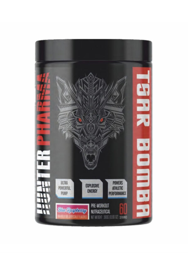 TSAR BOMBA PRE-WORKOUT BY HUNTER PHARMA| 60 SERVING ( SSNC IMPORTER)