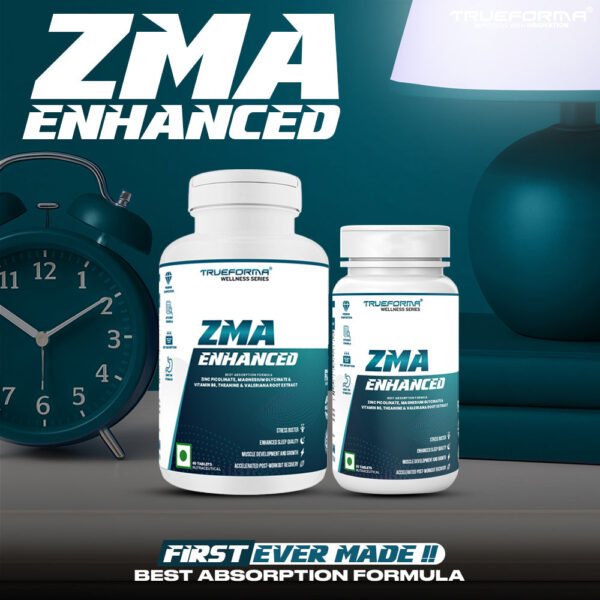 Trueforma ZMA Enhanced 60 Tablets - Image 6