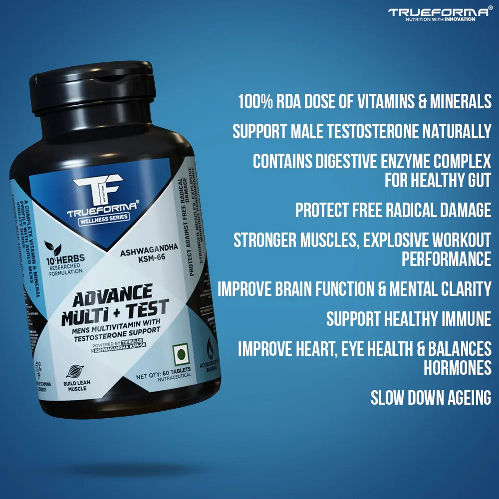 Trueforma® Advance Multi + Test – Wellness & Vitality Support - 60 Tabs - Image 6