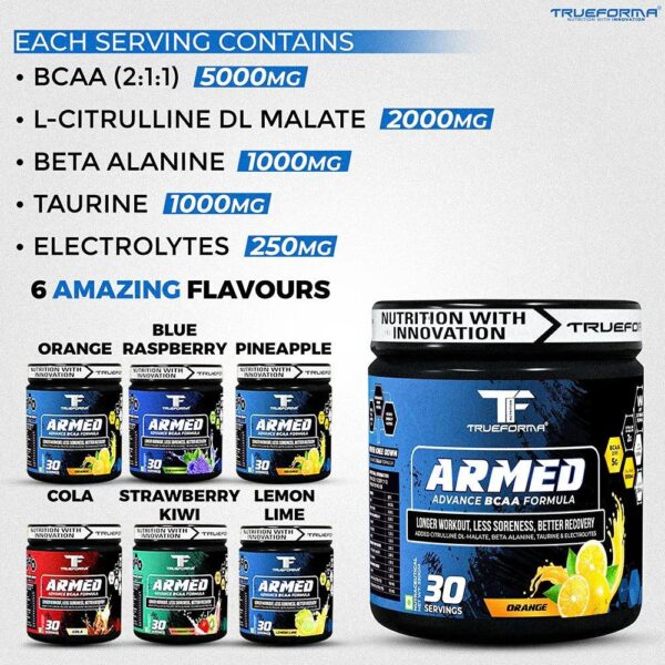 Trueforma Armed Advance Intra‑Workout BCAA - Image 4