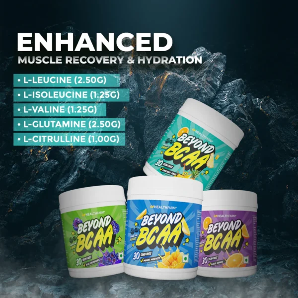 Healthfarm Beyond BCAA 30 Servings - Image 6
