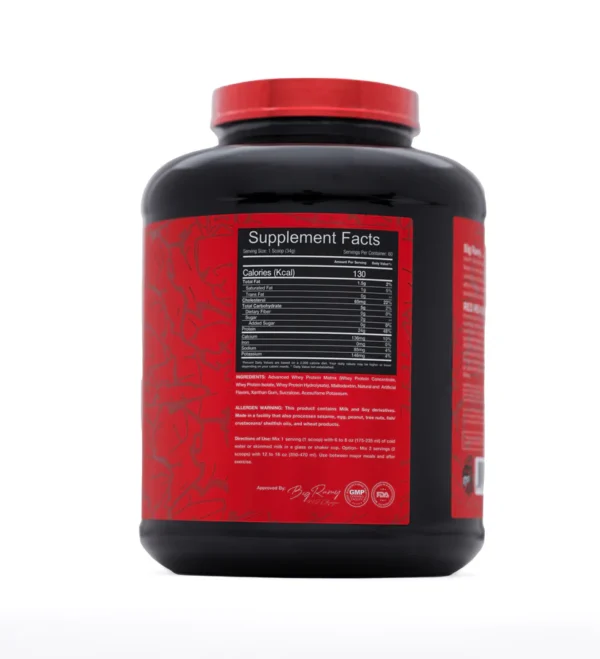 Red Rex Big Whey Protein 60 Servings - Image 3