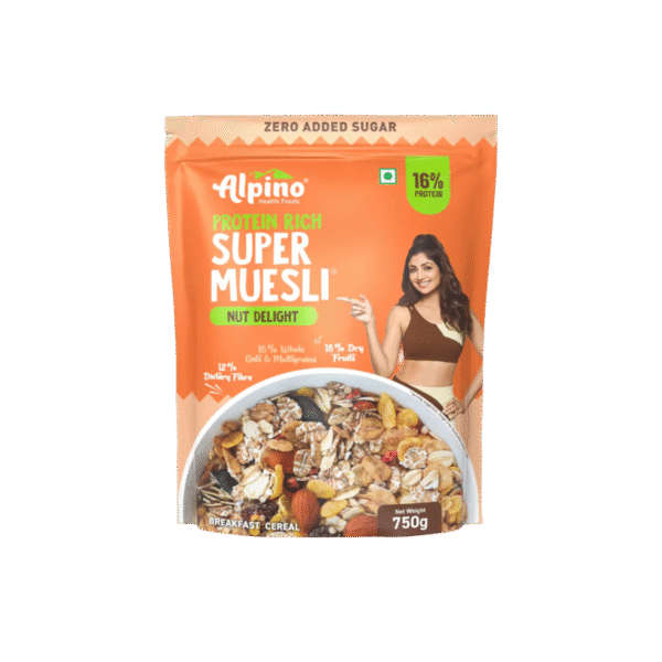 Alpino High Protein Super Muesli Nut Delight – 750g