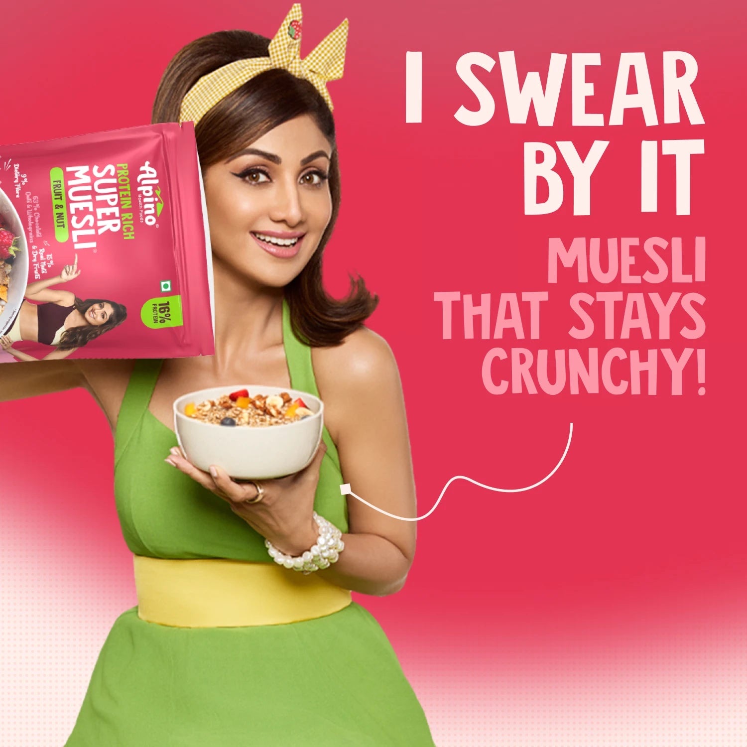 Alpino High Protein Super Muesli Fruit & Nuts – 750g - Image 4