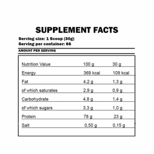 Levro Whey Supreme 2kg - Image 3