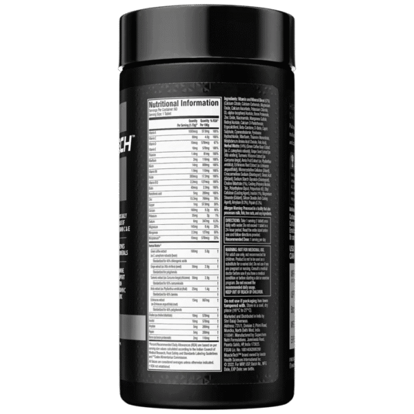 MuscleTech Platinum Multivitamin 60 Tabs - Image 3