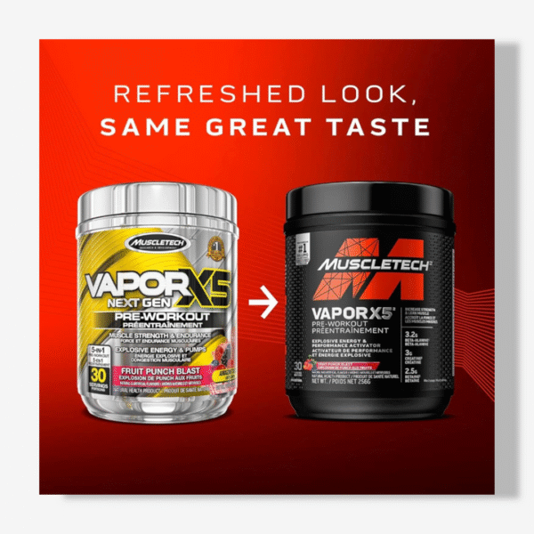MuscleTech Vapor X5 Pre‑Workout 270g - Image 5