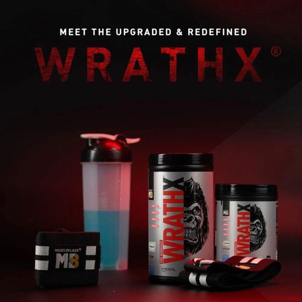MuscleBlaze Pre Workout Wrathx | 340g - Image 3