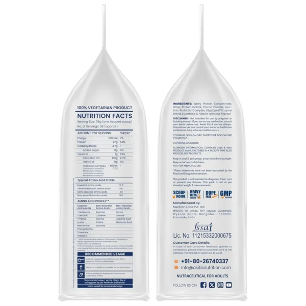 AS-IT-IS Atom Whey Protein with Digestive Enzymes – 1kg - Image 5