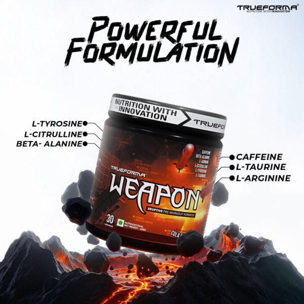 Trueforma Weapon Pre‑Workout Formula (30 servings) - Image 5