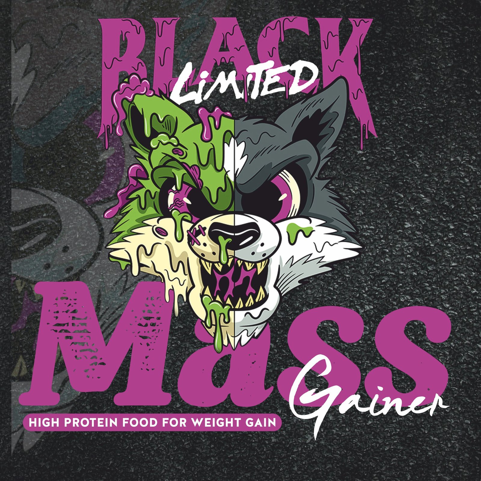 THE FORMULATOR BLACK LIMITED MASS GAINER - 3KG - Image 2