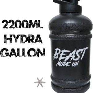 Gallon Shaker Bottle - 2.2 L (Matte Black)