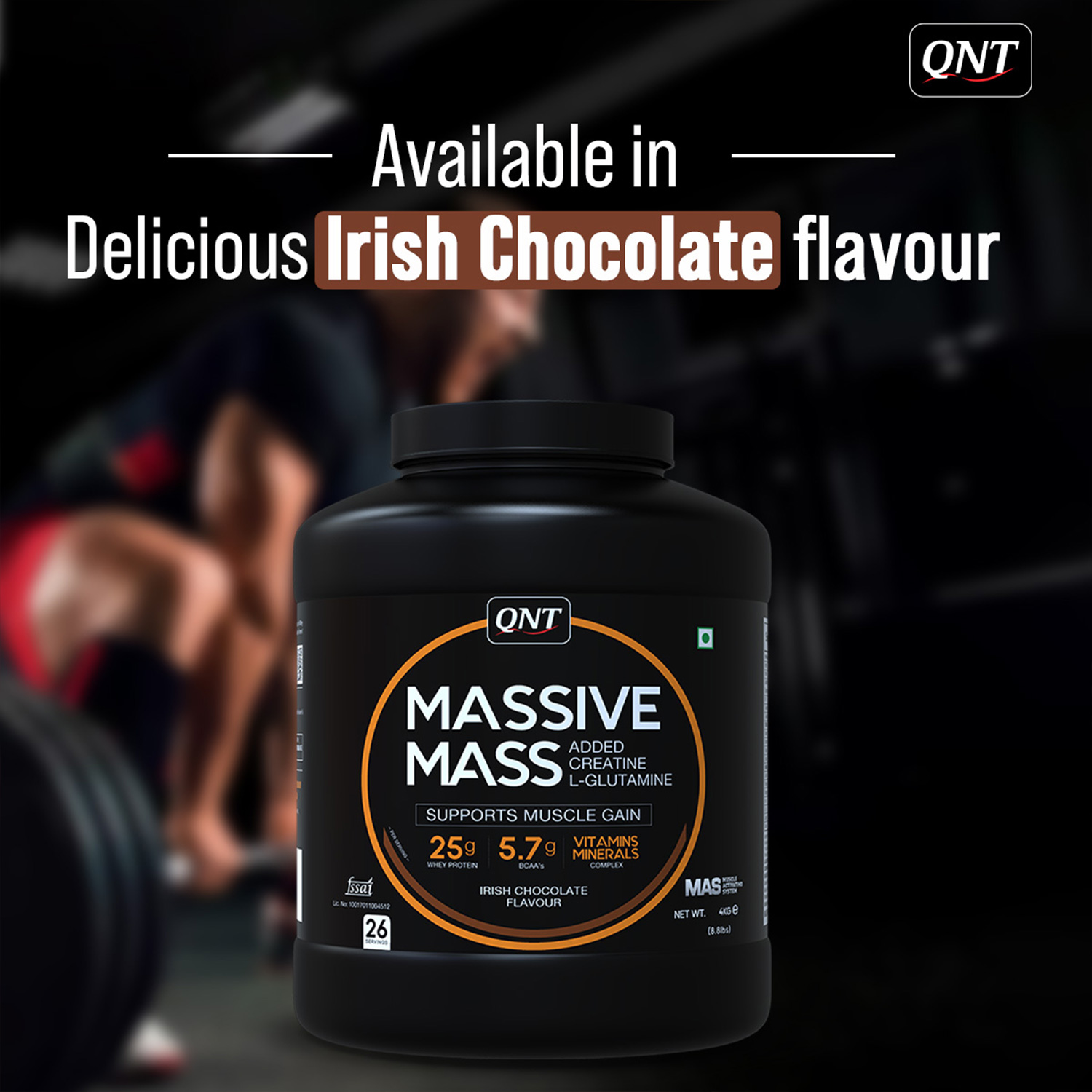 QNT Massive Mass Muscle Mass Gainer - Image 6