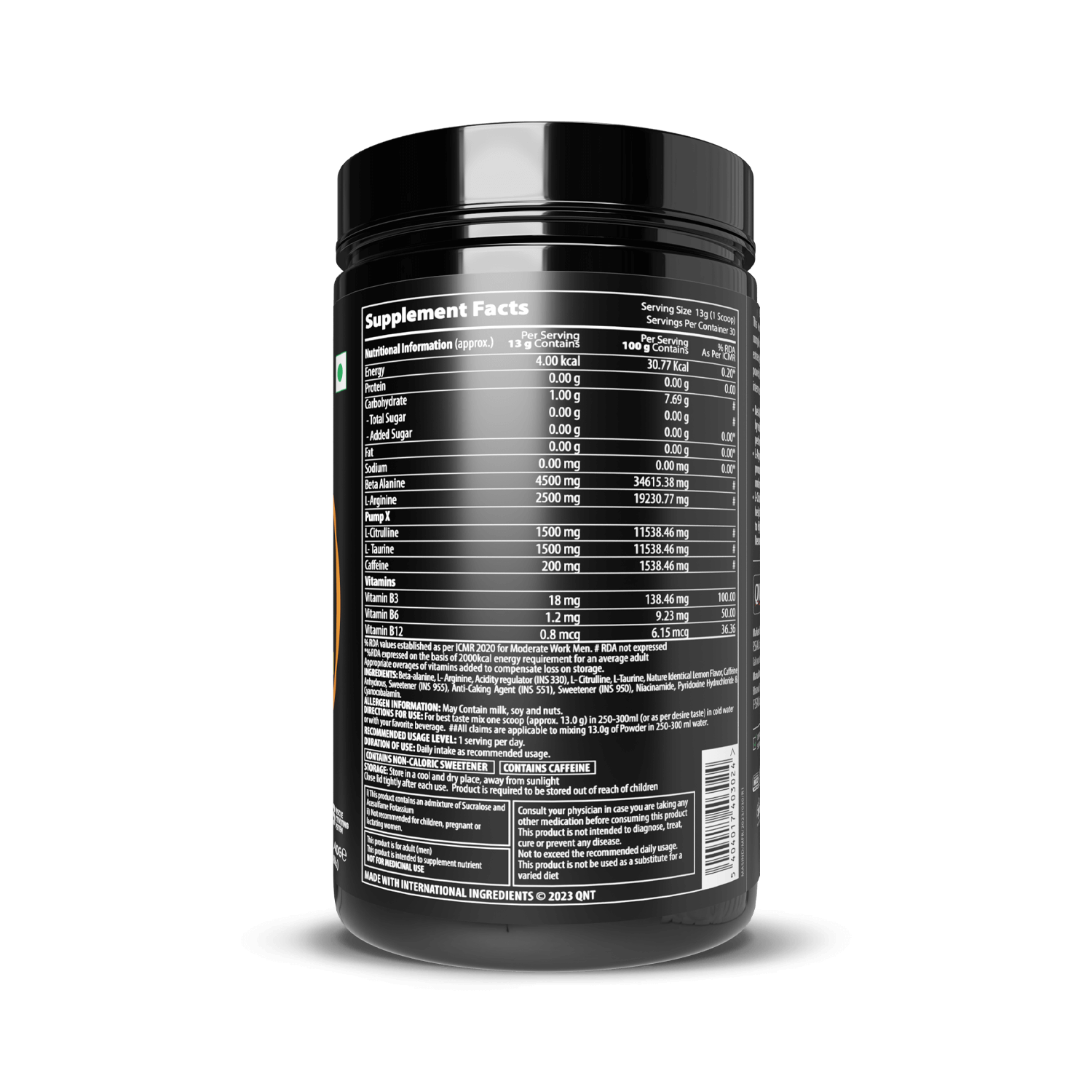 QNT Hydravol Pre-Workout Powder - FREE WHEY SAMPLE - Image 4