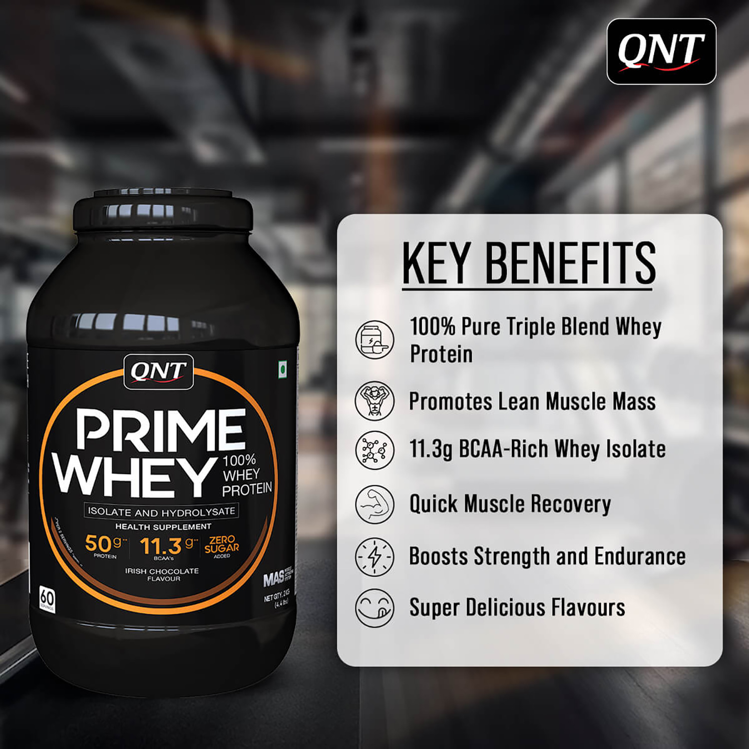 QNT Prime Whey Triple Blend Isolate Protein - Image 7