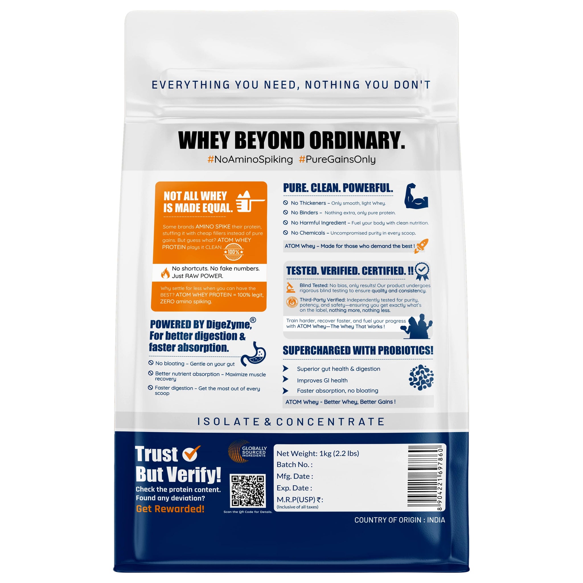 AS-IT-IS ATOM Whey Protein with Digestive Enzymes - Image 3
