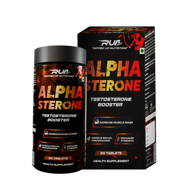 Ripped Up Nutrition Alpha Sterone Testosterone Booster - 60 Tablets
