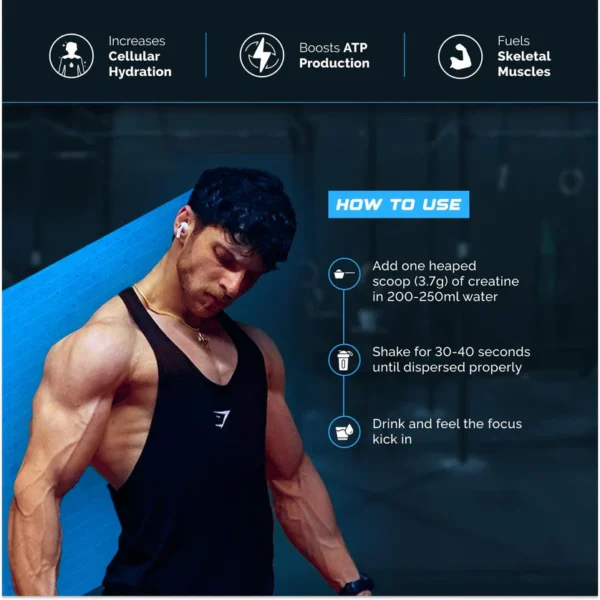 Wellcore Pure Micronised Creatine Monohydrate — 307 g (Kiwi Kick) - Image 8