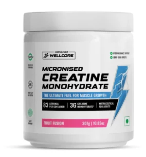 Wellcore Pure Micronised Creatine Monohydrate — ( 307g, 83 servings )