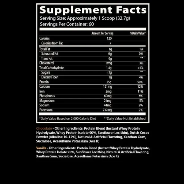 Insane Labz Insane ISO Hydrolyzed Whey Protein Isolate - 4.4 lb - Image 2