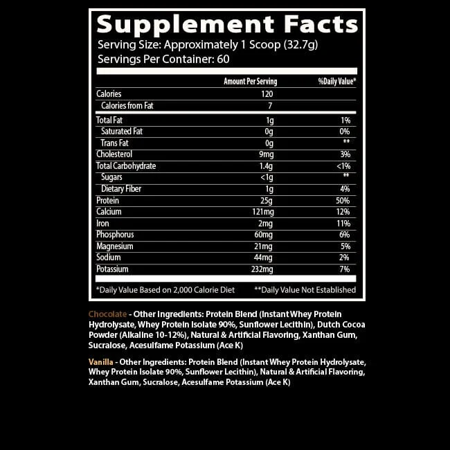 Insane Labz Insane ISO Hydrolyzed Whey Protein Isolate - 4.4 lb - Image 2