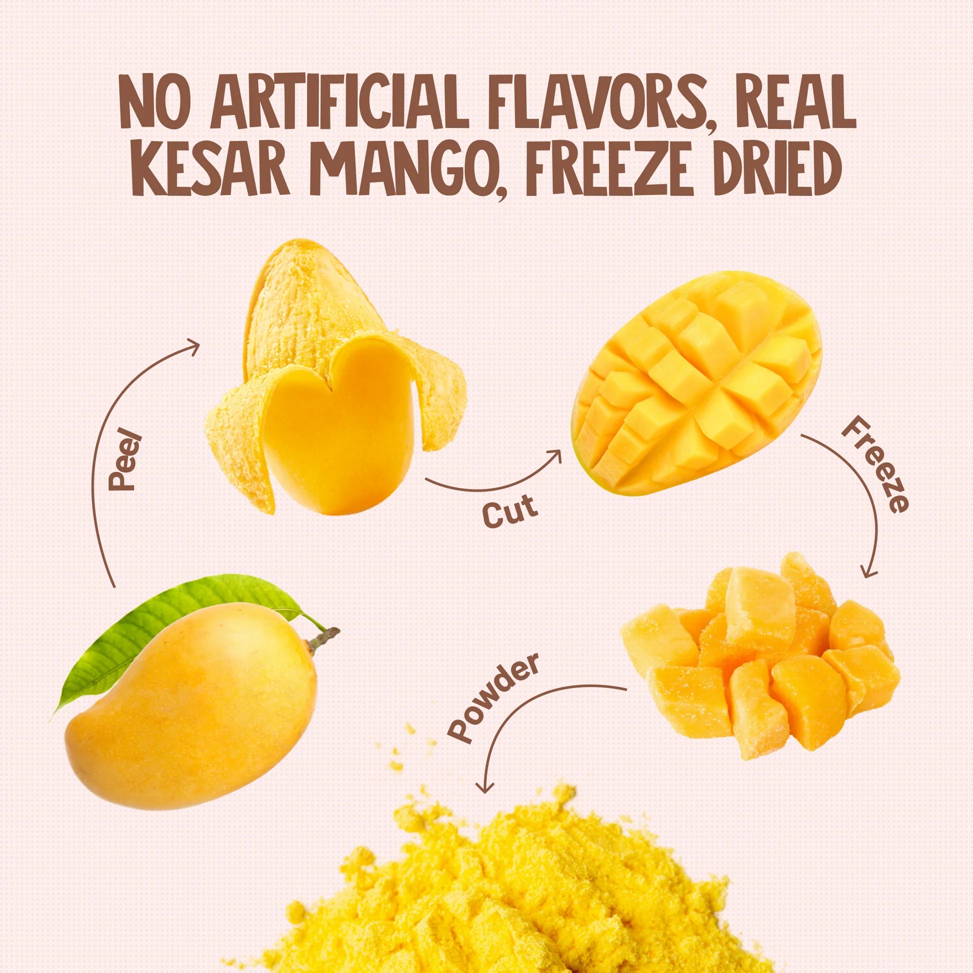 Alpino Supernatural Peanut Protein Powder - Kesar Mango (1 kg) - Image 8