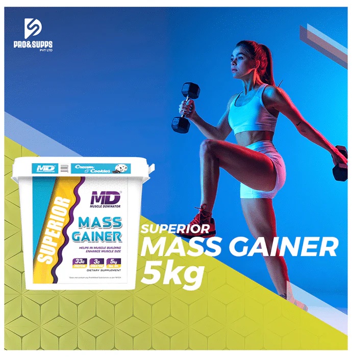 Muscle Dominator Superior Mass Gainer - 5 kg - Image 2