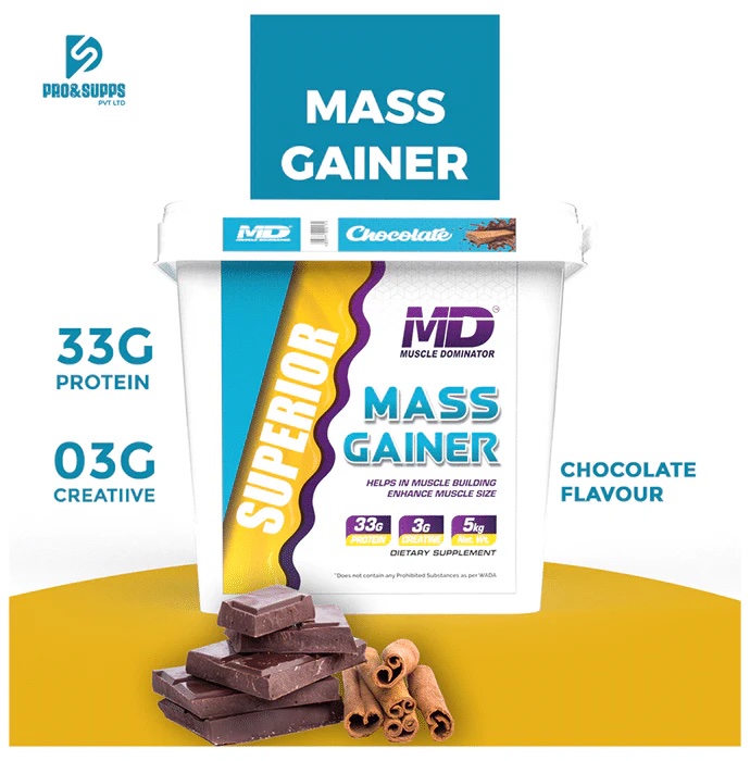 Muscle Dominator Superior Mass Gainer - 5 kg