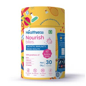 Healthcom Nourish Bites Gummies - Kids - Multivitamin (30 Gummies)