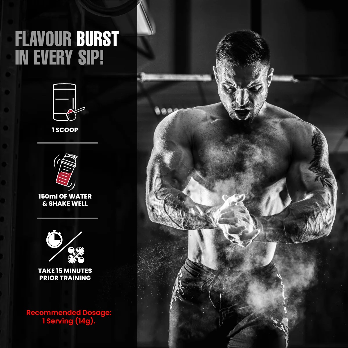 Karnage Black Pre-Workout - SEX ON THE BEACH - (420 g) - Image 3