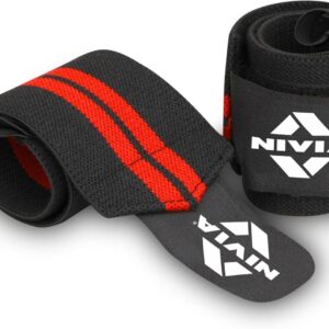 Nivia Weight Lifting Wrist Support with Thumb Loop Strap