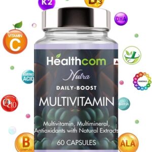 Healthcom Multivitamin & Multimineral with Antioxidants - 60 Capsules