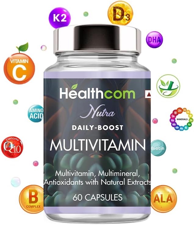 Healthcom Multivitamin & Multimineral with Antioxidants - 60 Capsules