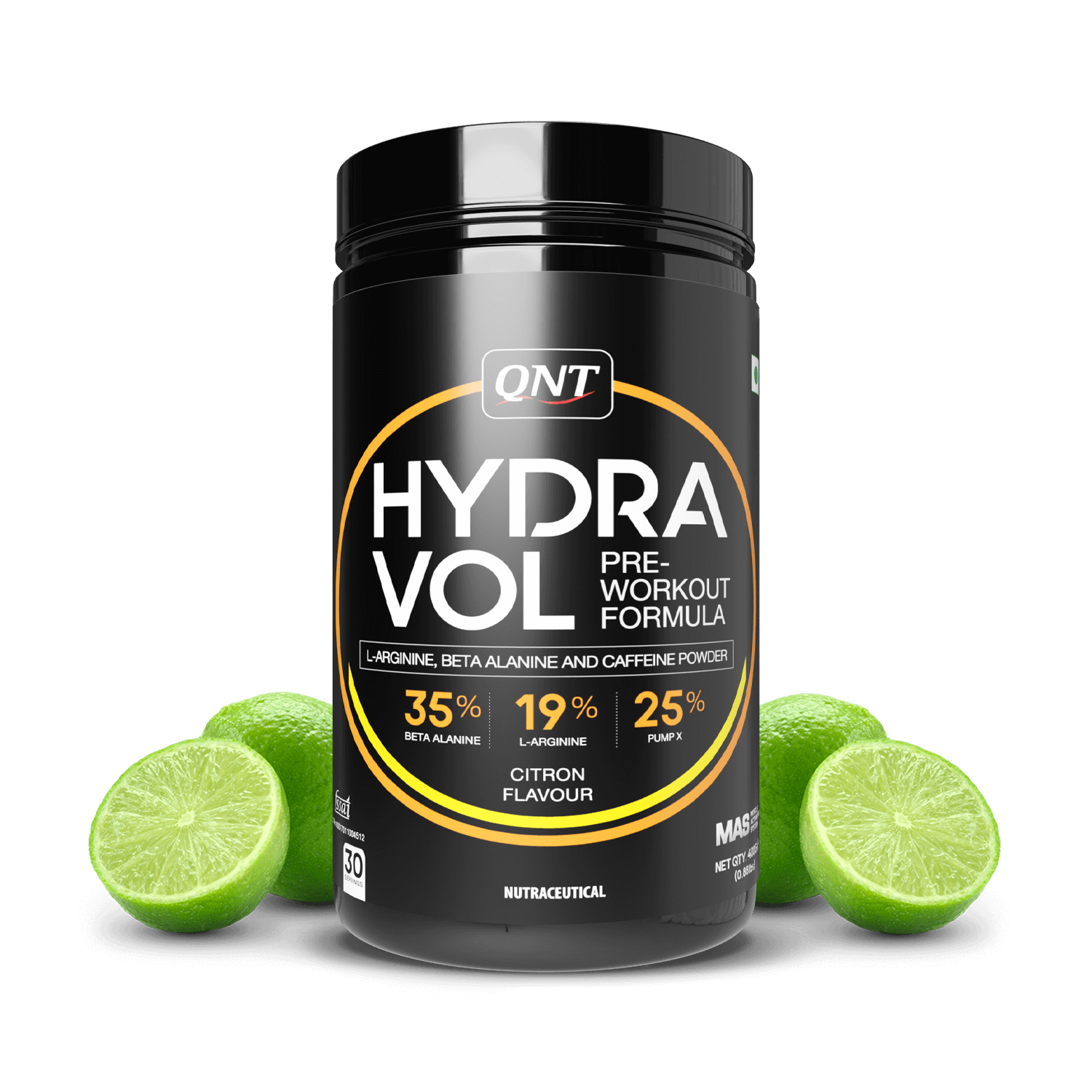 QNT Hydravol Pre-Workout Powder - FREE WHEY SAMPLE