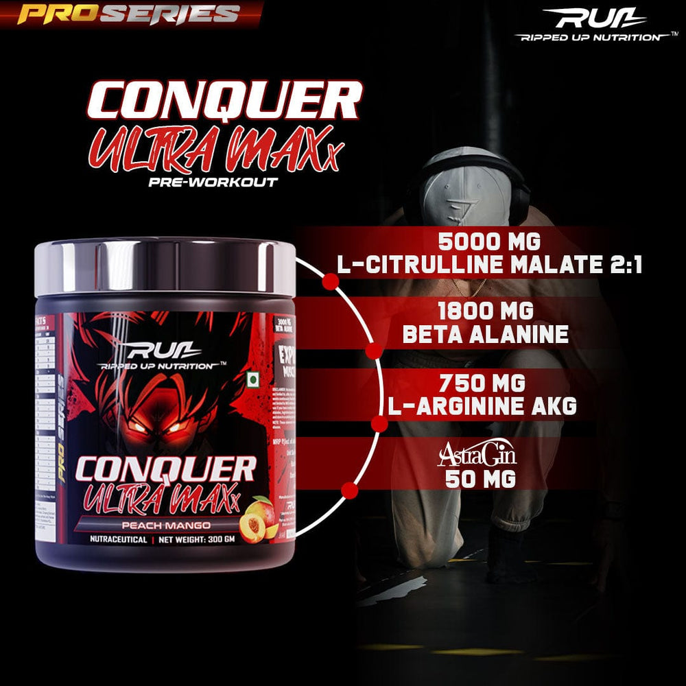 Conquer Ultra Maxx Pre-Workout - 300 g - Image 3