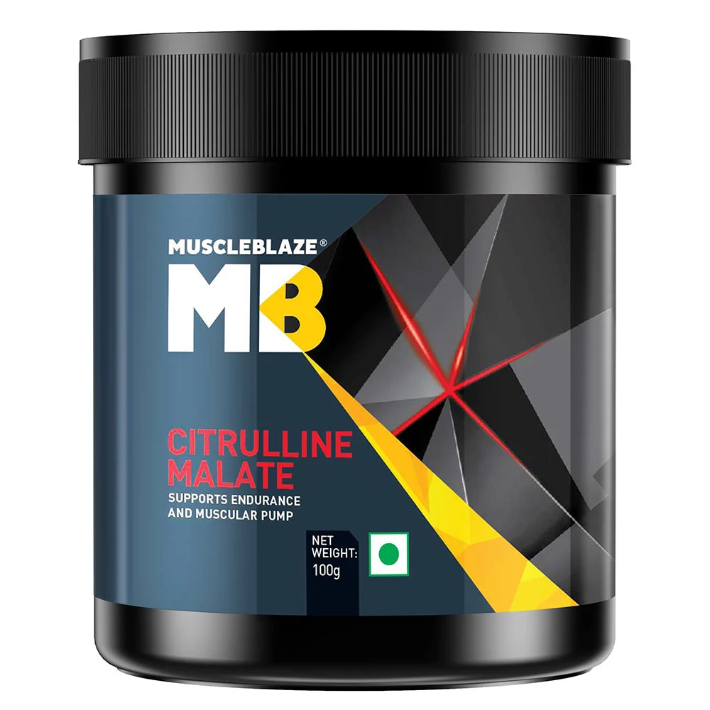 MuscleBlaze Citrulline Malate – 100 g (Unflavoured)