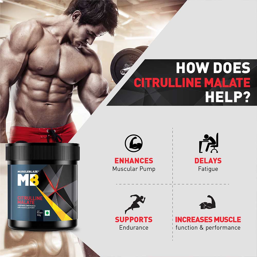 MuscleBlaze Citrulline Malate – 100 g (Unflavoured) - Image 6