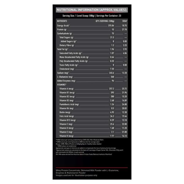 MuscleBlaze Mass Gainer XXL - Image 5