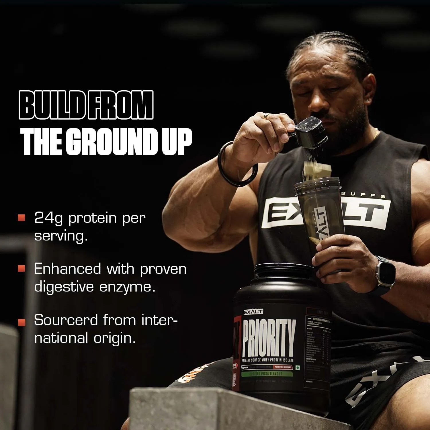 Exalt Supps The Priority Whey Protein - 5.29 lbs - Image 3