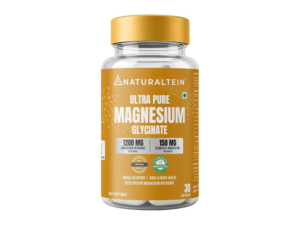 Naturaltein Magnesium Biglycinate – 550 mg (30 Tabs)