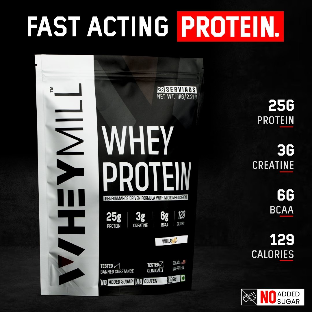 Wheymill 100% Whey Protein – 1 kg - Image 4