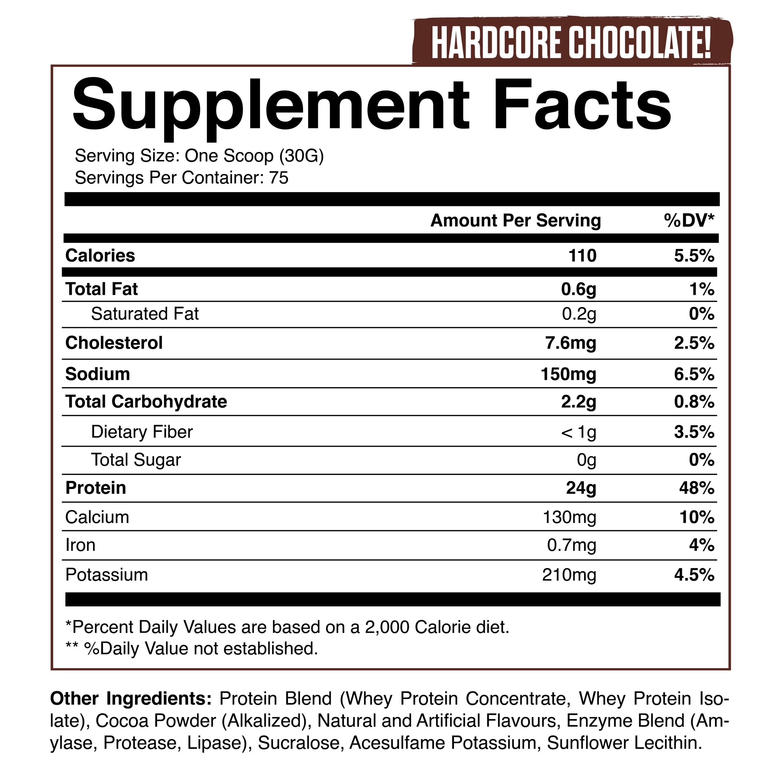 Magnus 100% WHEY PROTEIN | HARDCORE CHOCOLATE - Image 2