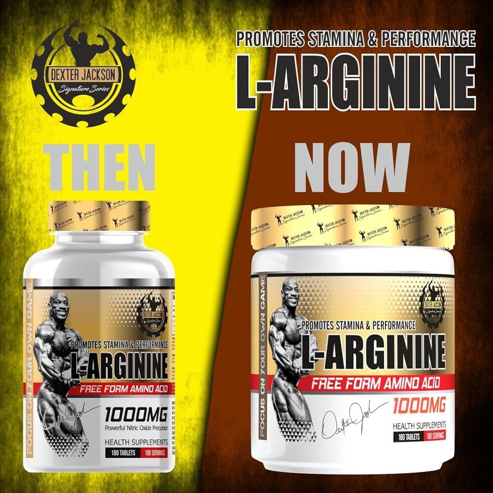 Dexter Jackson Signature Series L-Arginine 1000 Mg | 180 Tablets - Image 4
