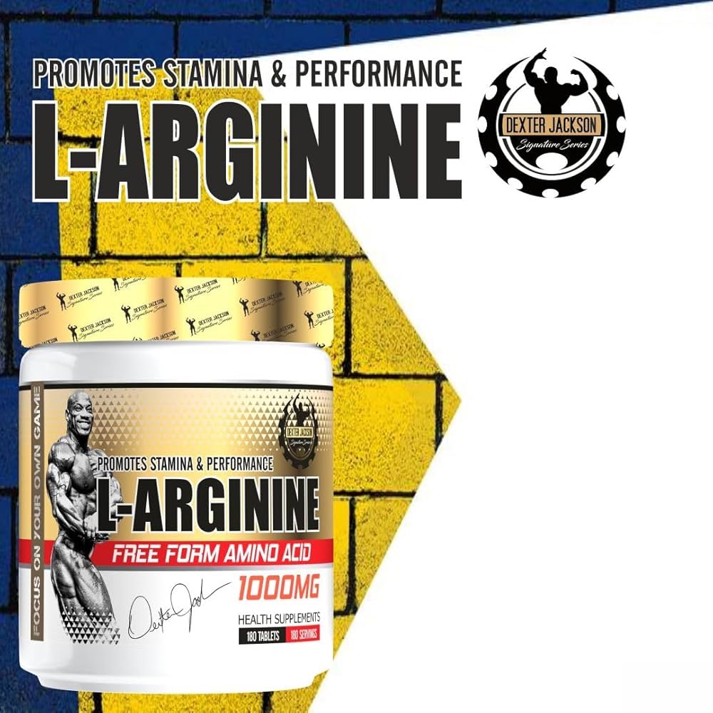 Dexter Jackson Signature Series L-Arginine 1000 Mg | 180 Tablets - Image 5