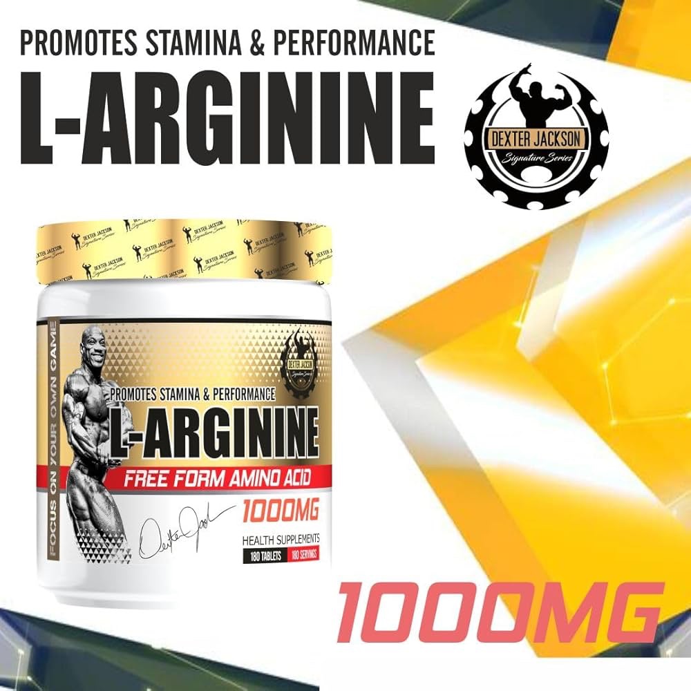 Dexter Jackson Signature Series L-Arginine 1000 Mg | 180 Tablets - Image 6
