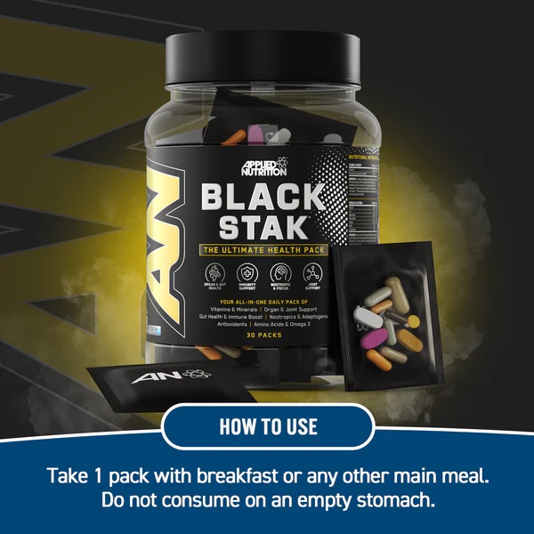 Applied Nutrition Black Stak 30 Packs - Image 3