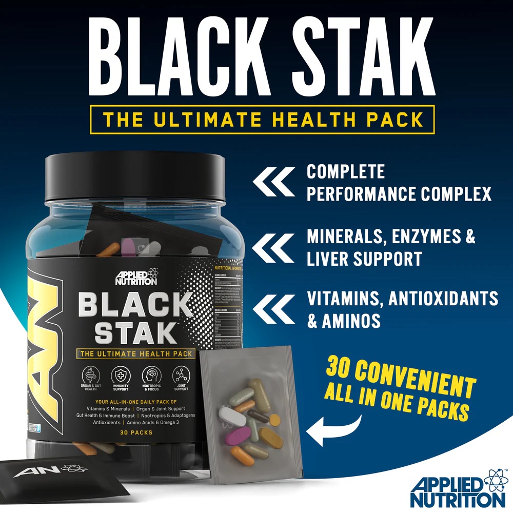 Applied Nutrition Black Stak 30 Packs - Image 4
